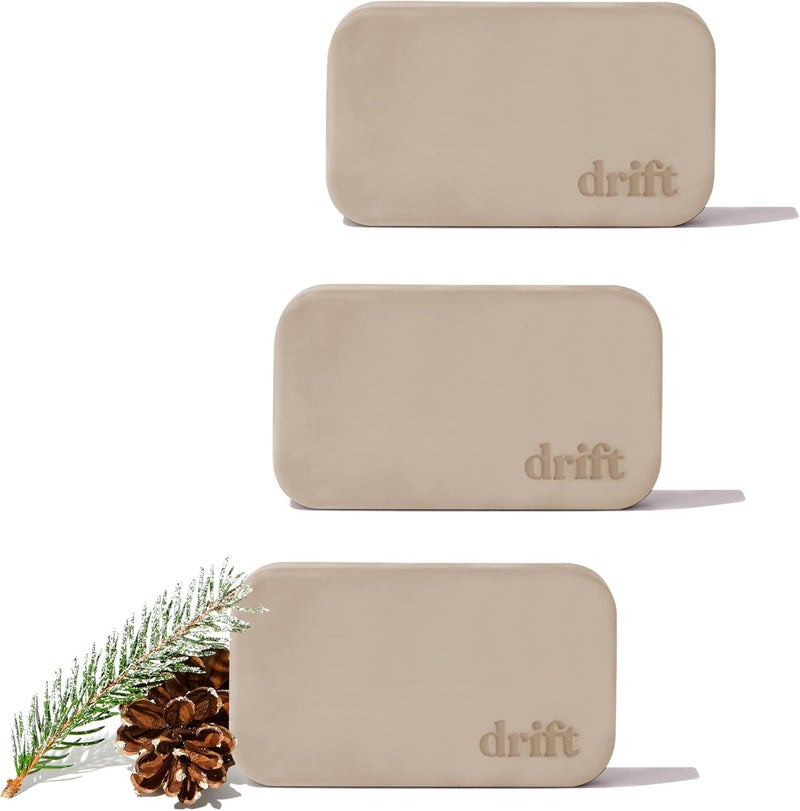 Drift Car Air Freshener - The Original Wood Air Freshener - Car Odor Eliminator - Long Lasting Scent - Metal Clip - Essential Oils - Clean Ingredients - Pine Scent 3 Pack Refill - NO CLIP INCLUDED - Image 1